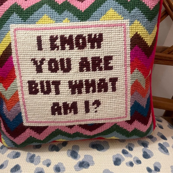 Furbish needlepoint pillow
Unique and brand new new with tags - Picture 3 of 4